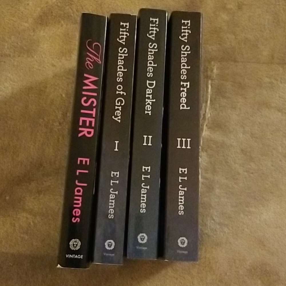E L James Books Fifty Shades of Gray Set